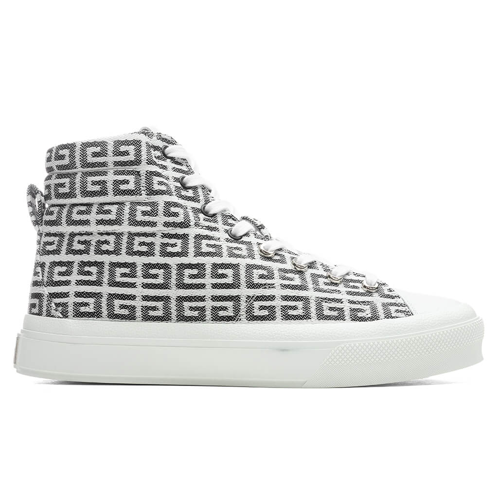 City High Top Sneaker - Black/White