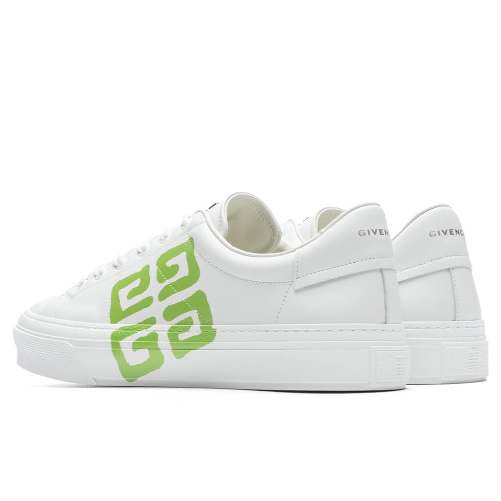 City Sport 4G Sneakers - White/Green, , large image number null