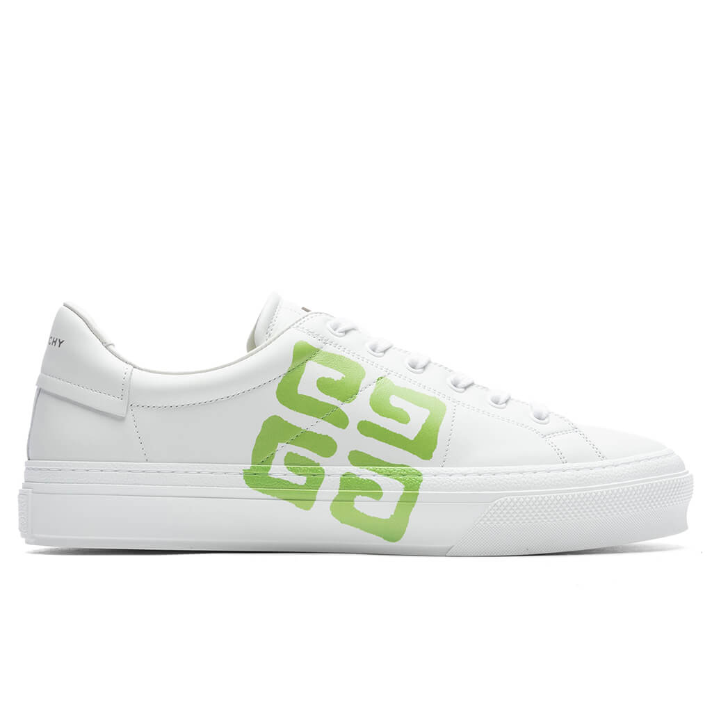 City Sport 4G Sneakers - White/Green, , large image number null