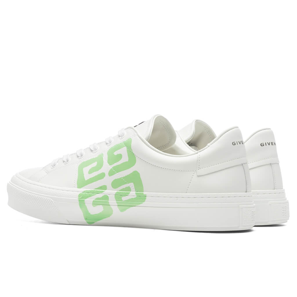 City Sport Sneakers - White/Mint Green, , large image number null