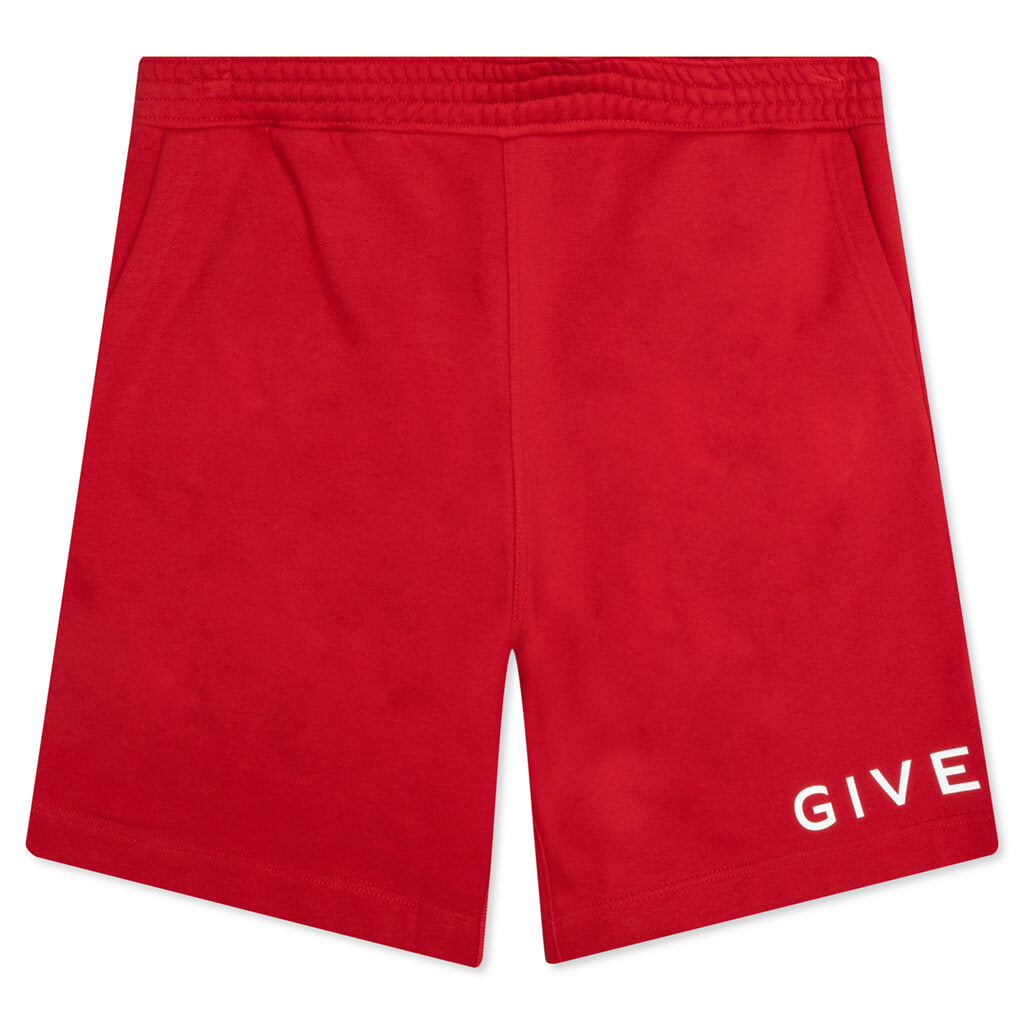 Archetype Bermuda Shorts - Vermillion