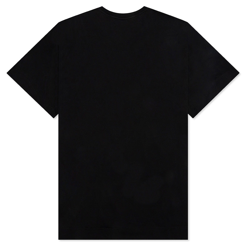 Varsity Logo Oversized T-Shirt - Black