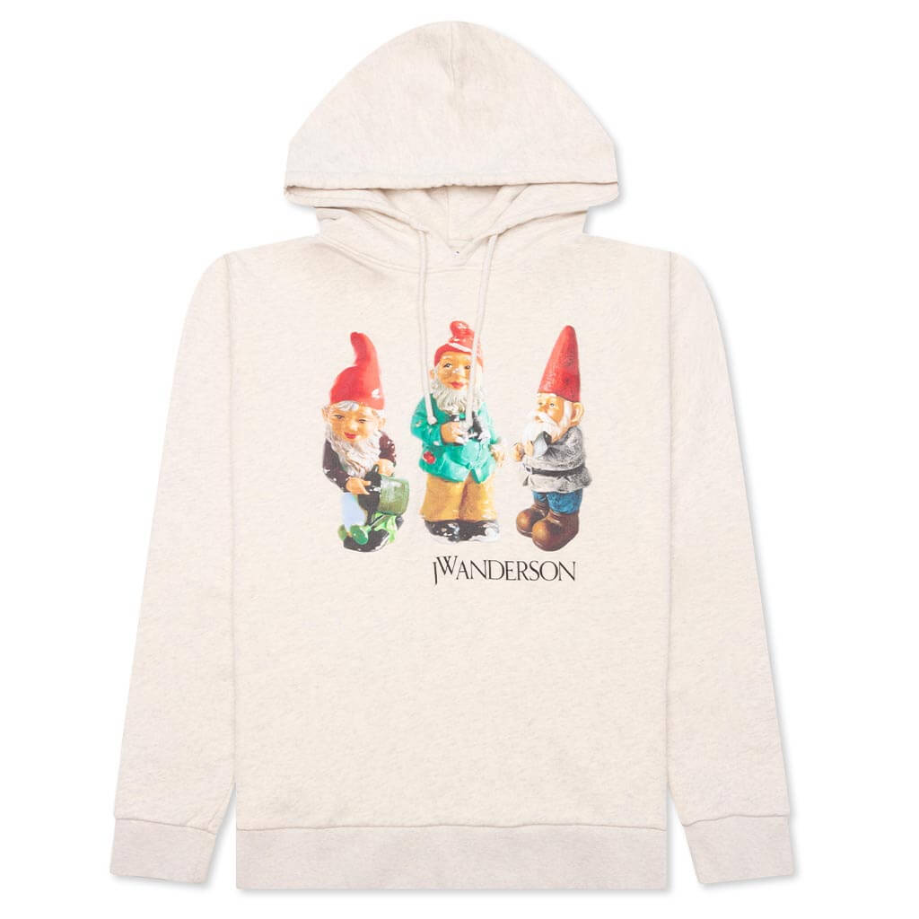 Gnome Trio Hoodie - Oatmeal Melange