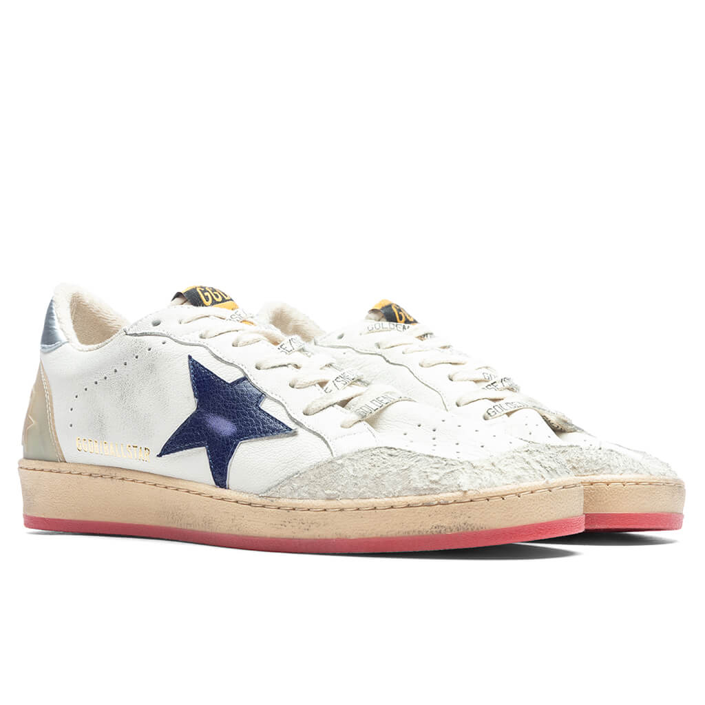 Ball Star Nappa Sneaker - White/Violet/Rubber, , large image number null