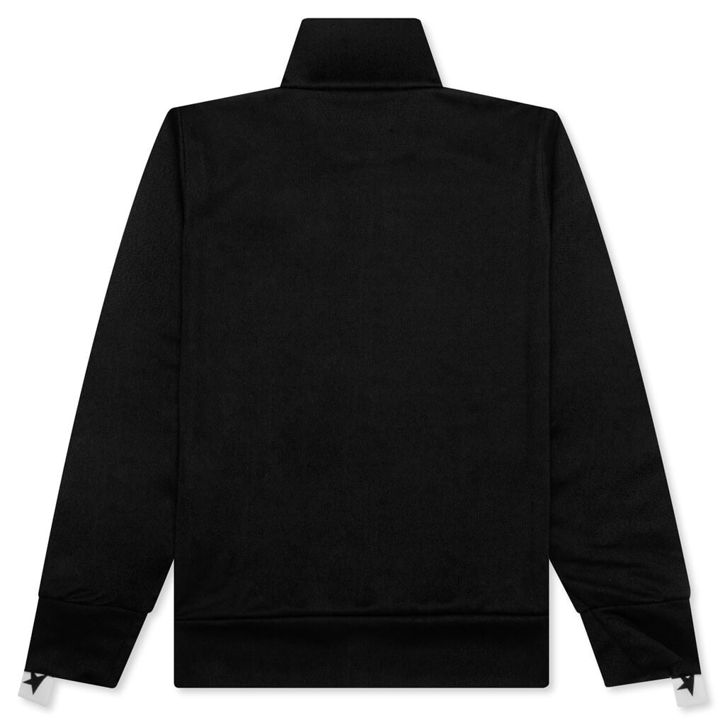 Women's Star Zipped Track Jacket - Black