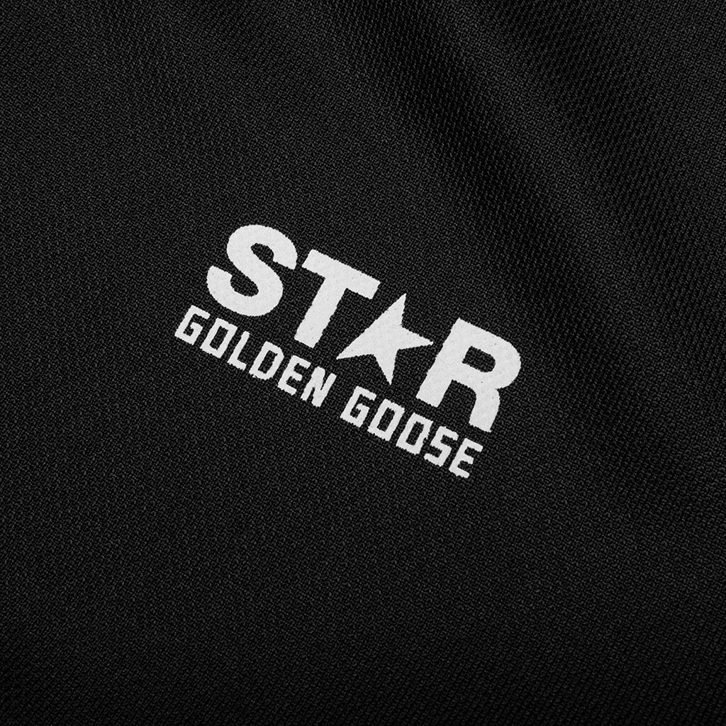 Women's Star Zipped Track Jacket - Black, , large image number null