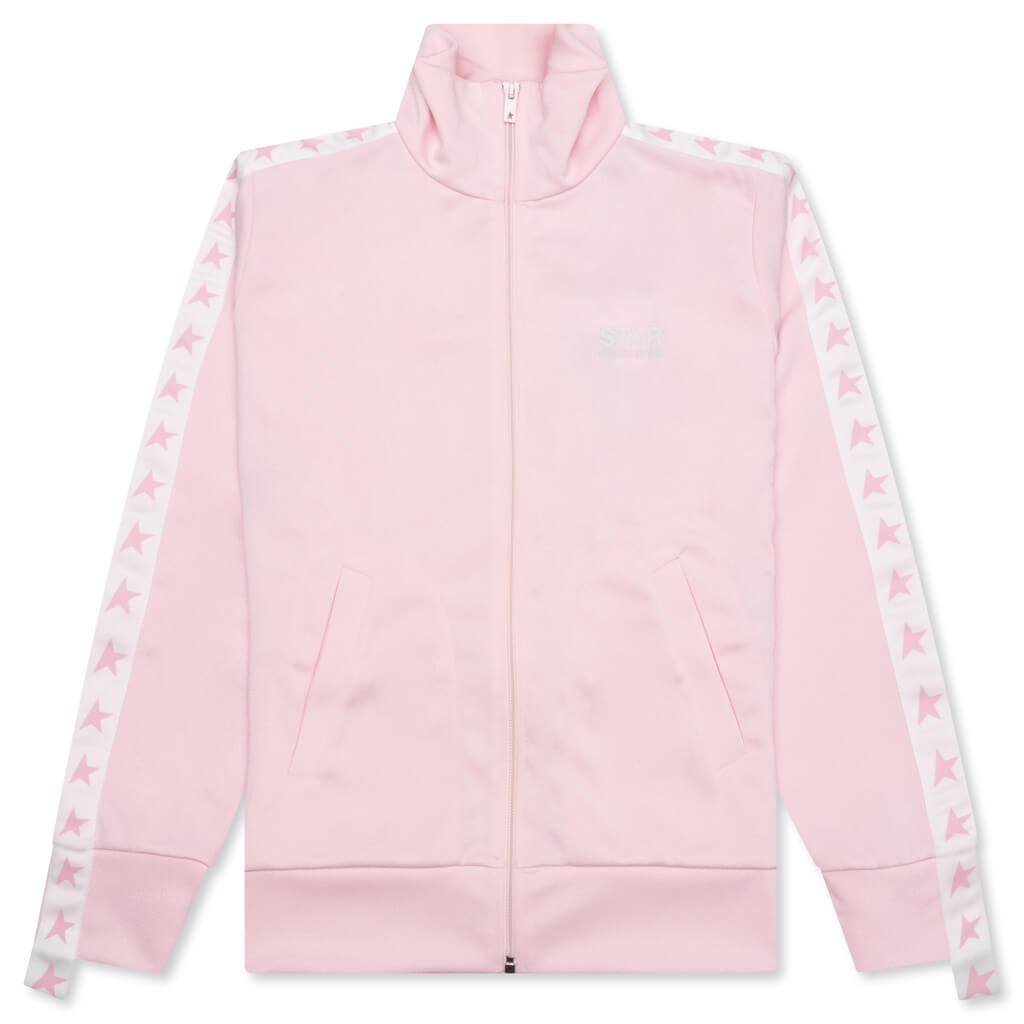 Women's Star Zipped Track Jacket - Rose Shadow, , large image number null