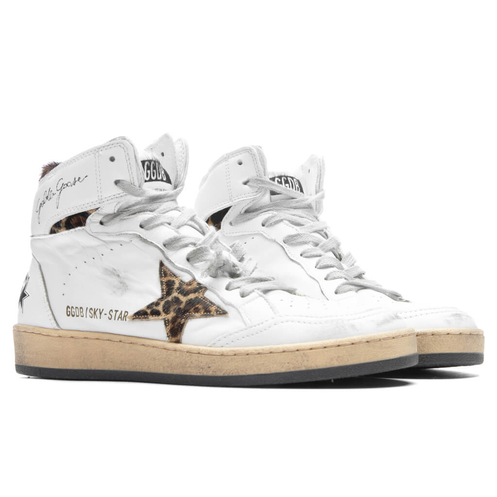 Women's Sky Star Star and Ankle - White/Beige
