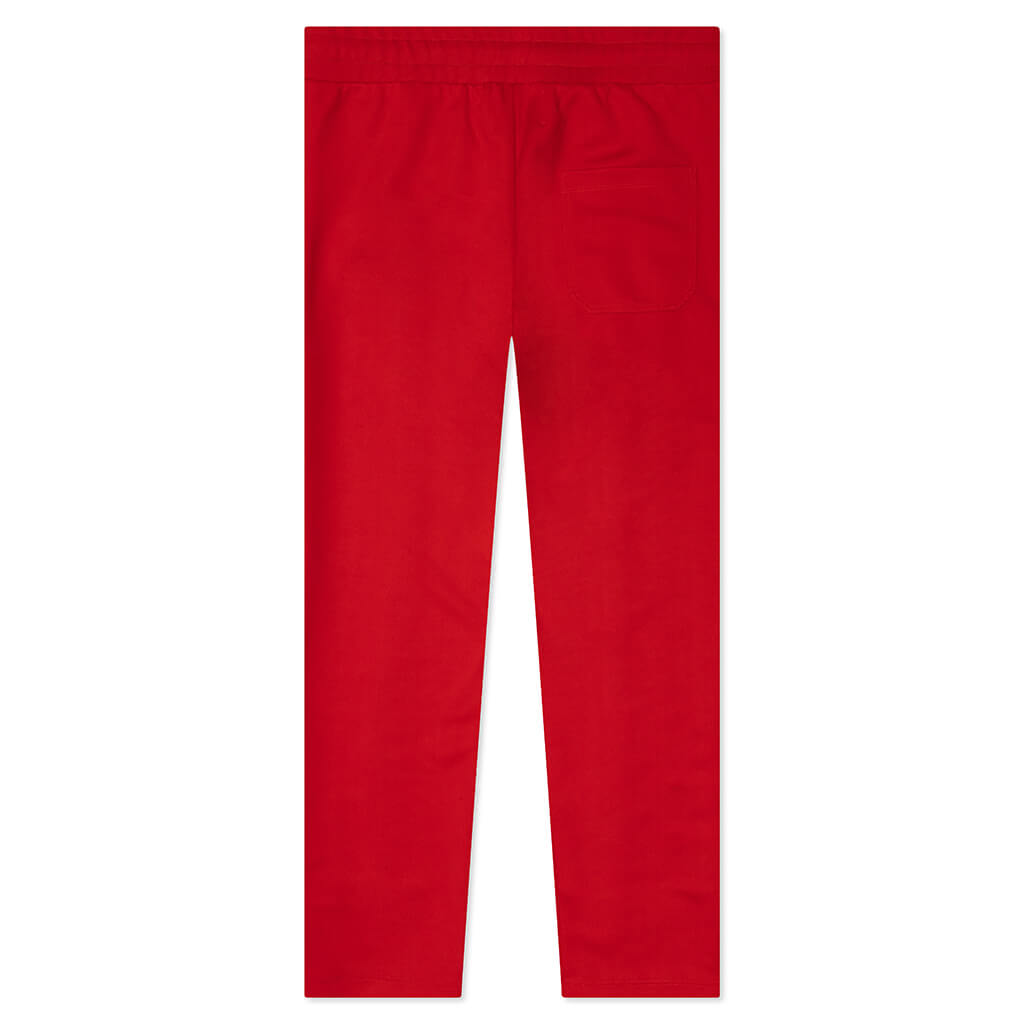 Women's Star Wide Leg Jogging Pant - Tango Red/White, , large image number null