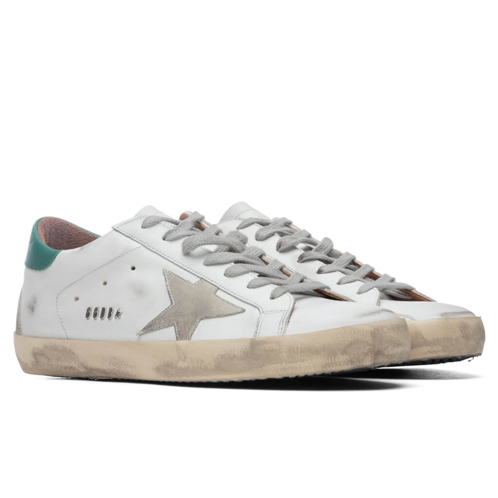 Super-Star Sneakers - White/Ice/Green, , large image number null
