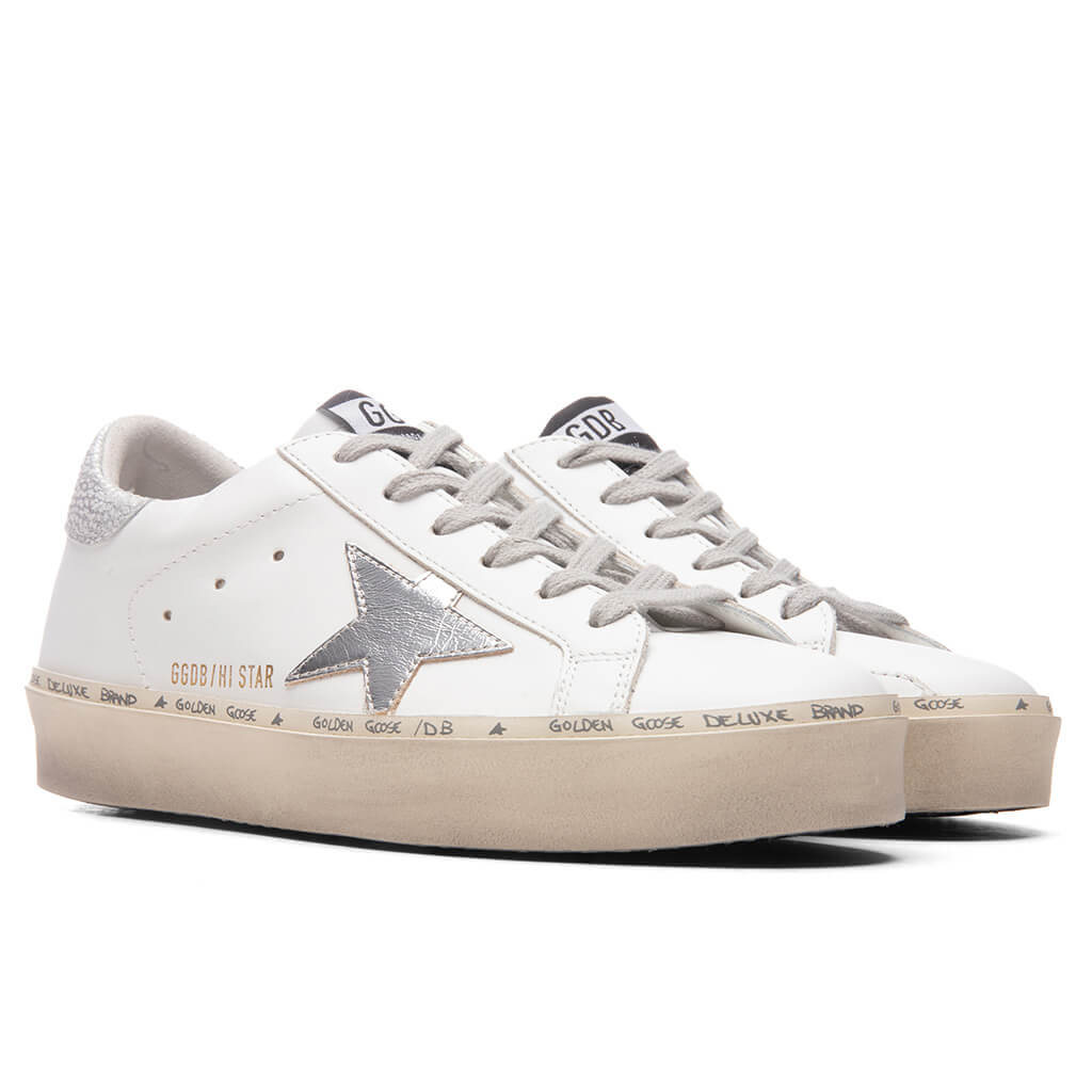 Women's Hi Star Laminated - White/Silver, , large image number null