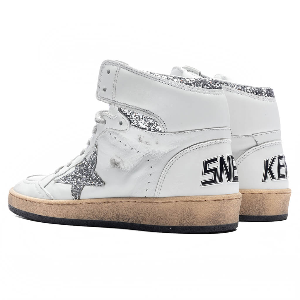 Women's Sky Star Sneakers - White/Silver, , large image number null