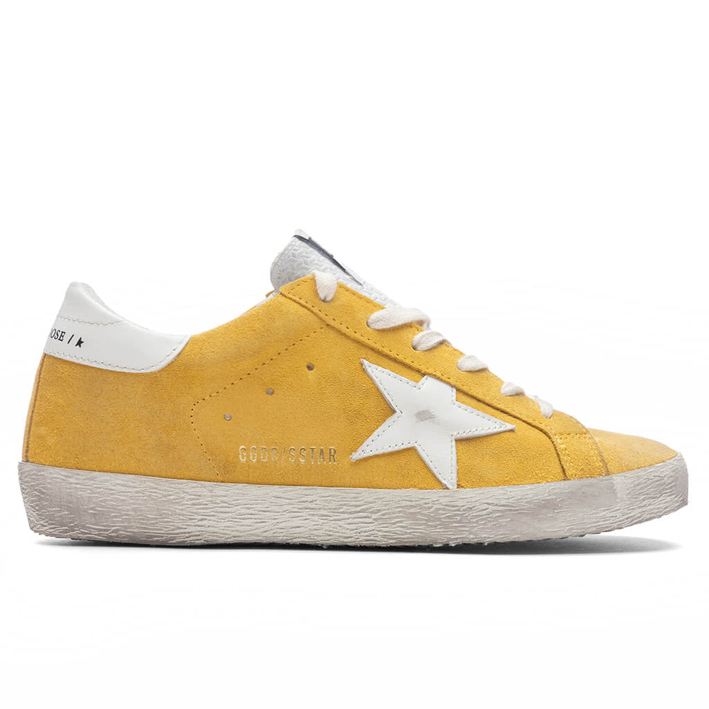 Women's Super-Star Sneakers - Mustard/White