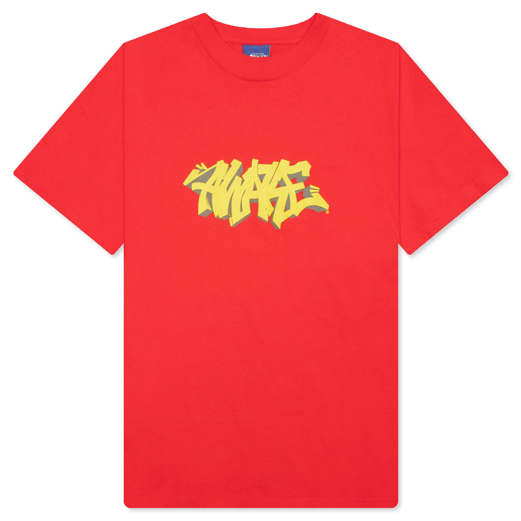 Graffiti Tee - Red