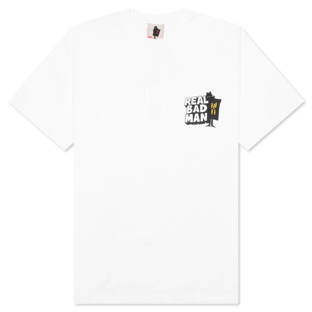 Real Bad Man x Gramicci Future Days S/S Tee - White