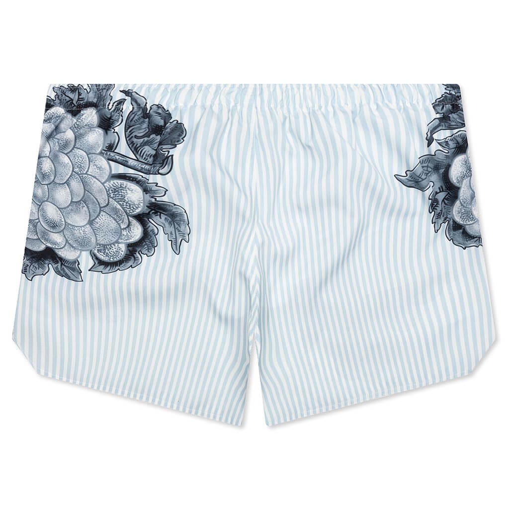 Grape Swim Shorts - Light Blue