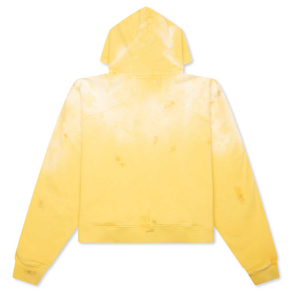 Gym Bag Zip Hoodie - Washed Yellow