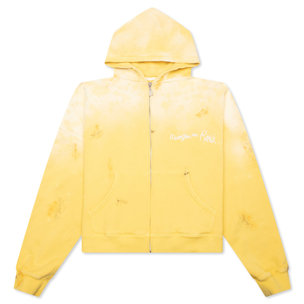 Gym Bag Zip Hoodie - Washed Yellow, , large image number null