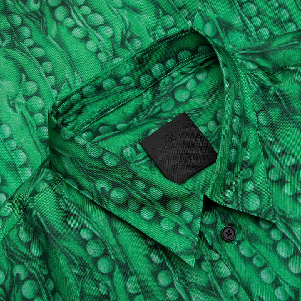 Hawaii Shirt w/ Front Pocket - Green, , large image number null