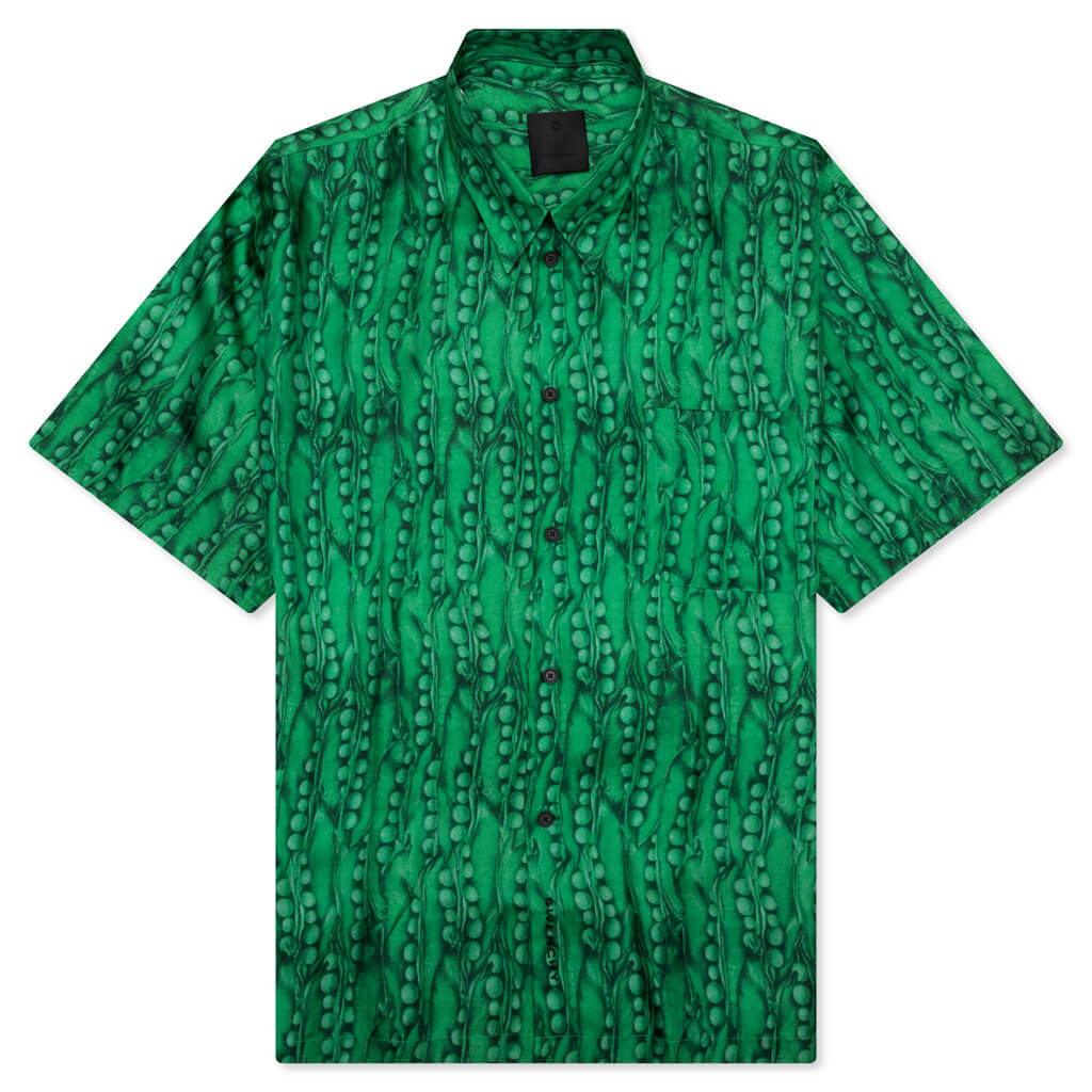 Hawaii Shirt w/ Front Pocket - Green