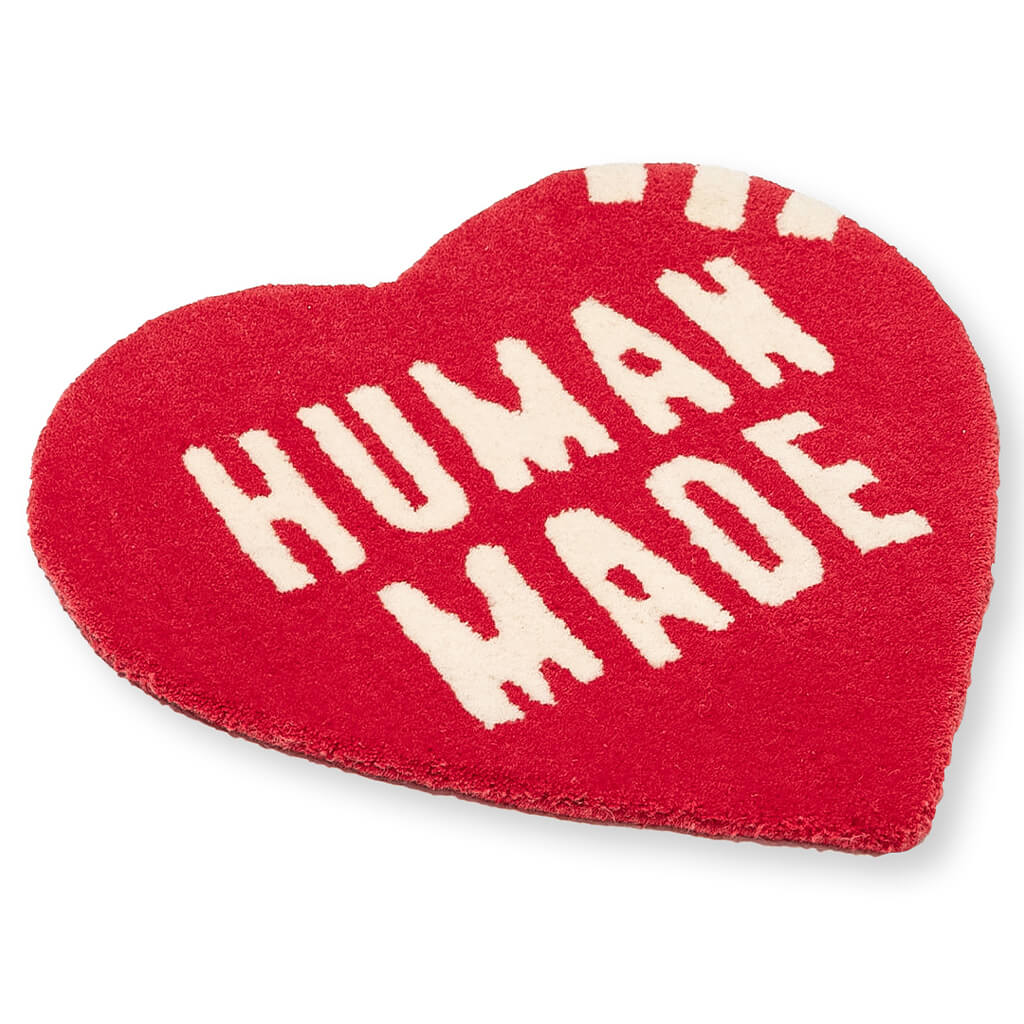 Heart Rug Small - Red