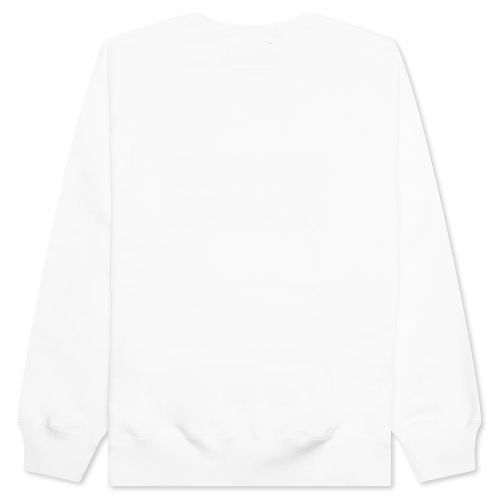 Heavy Weight Crewneck Type-2 Sweatshirt - White