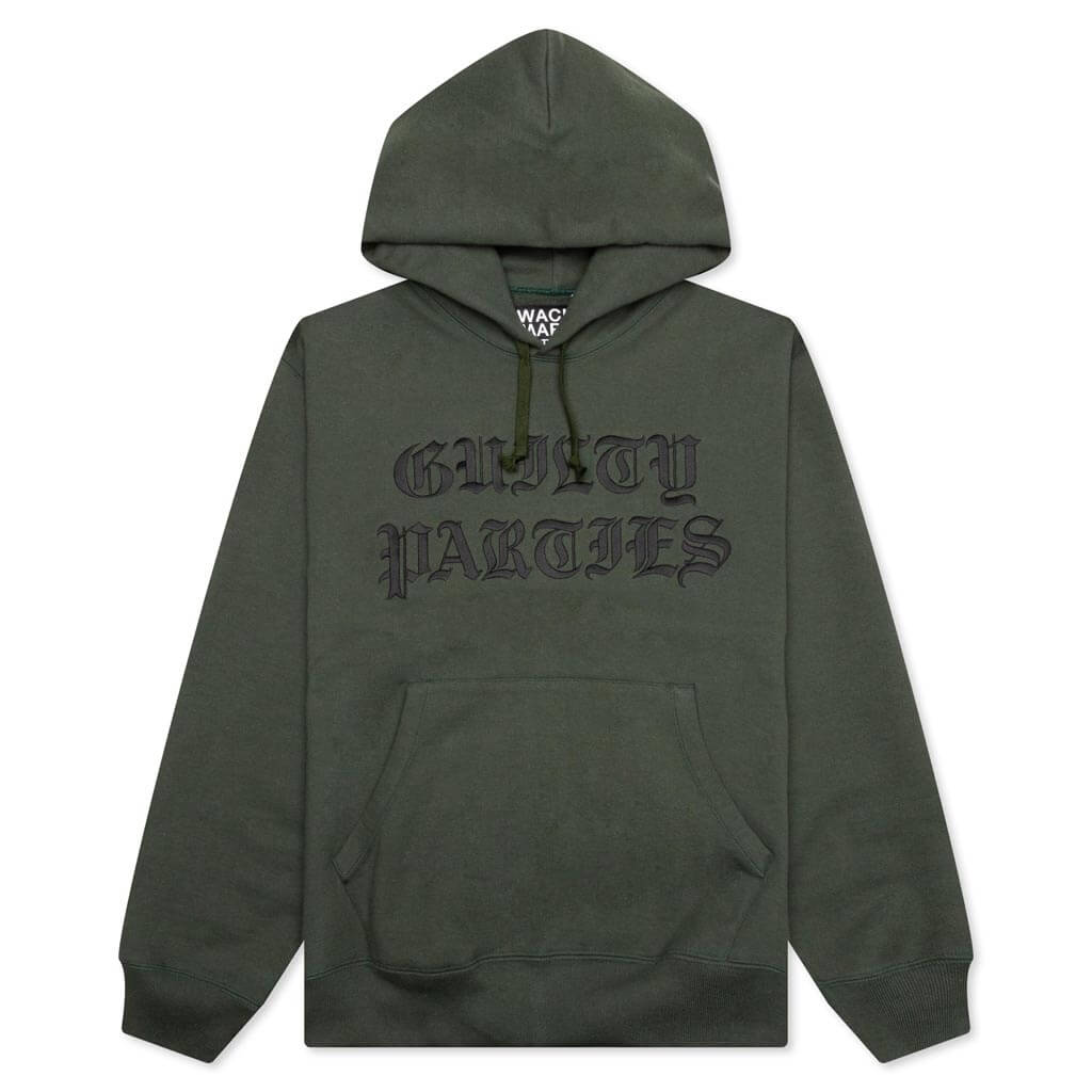 Heavy Weight Pullover Hooded Type-3 Sweatshirt - Green, , large image number null