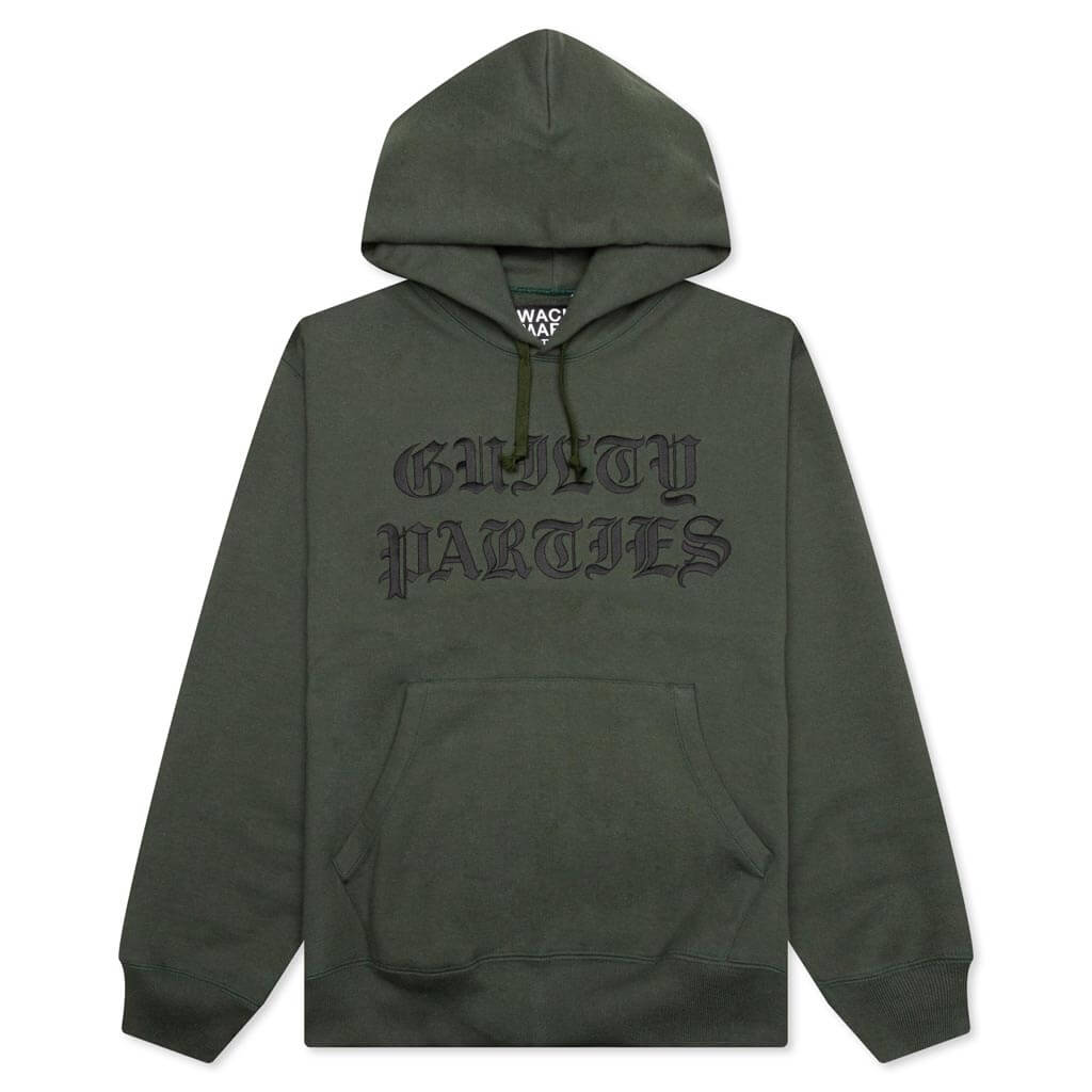 Heavy Weight Pullover Hooded Type-3 Sweatshirt - Green