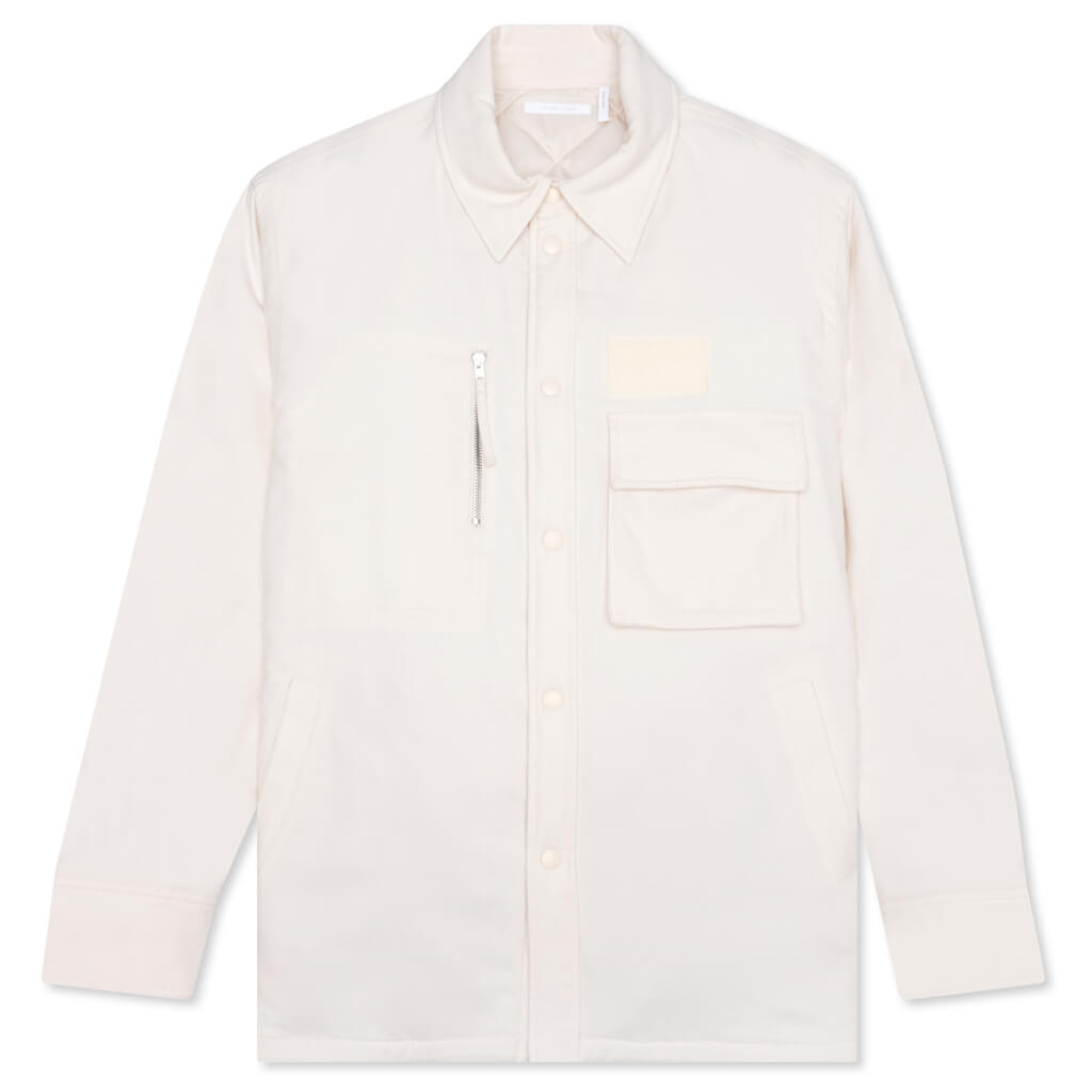 Flannel Shirt - Winter White