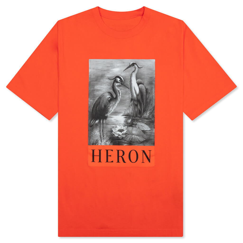 BW S/S Tee - Orange/Black