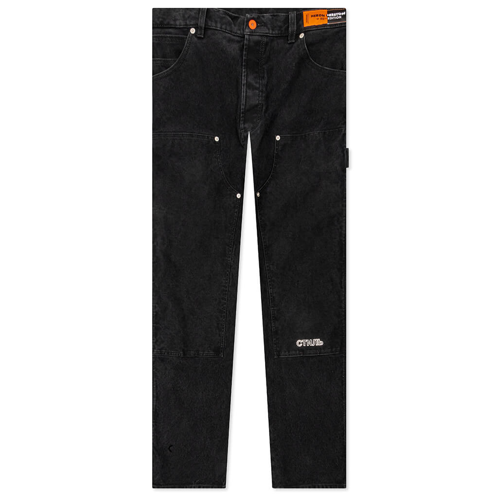 CTNMB Canvas Carpenter Pants - Black/No Color