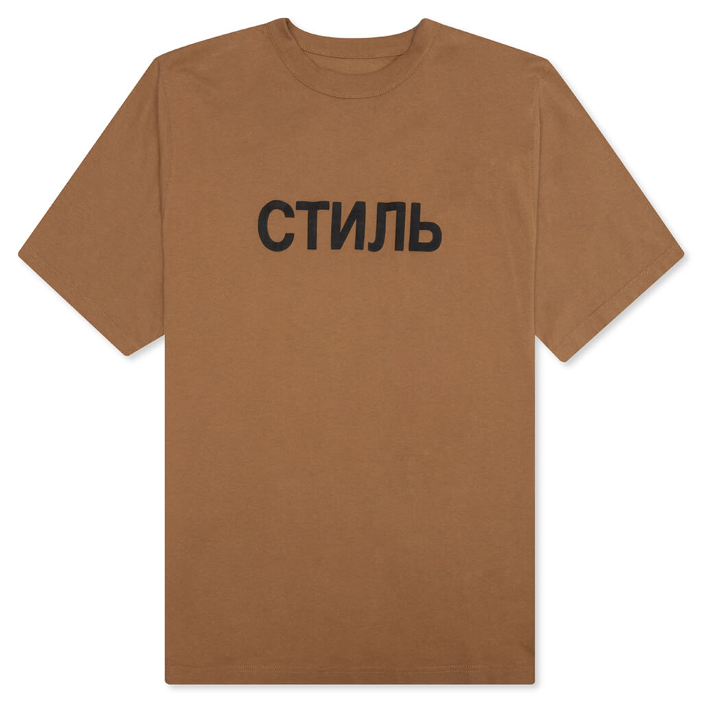 CTNMB S/S Tee - Tobacco Brown