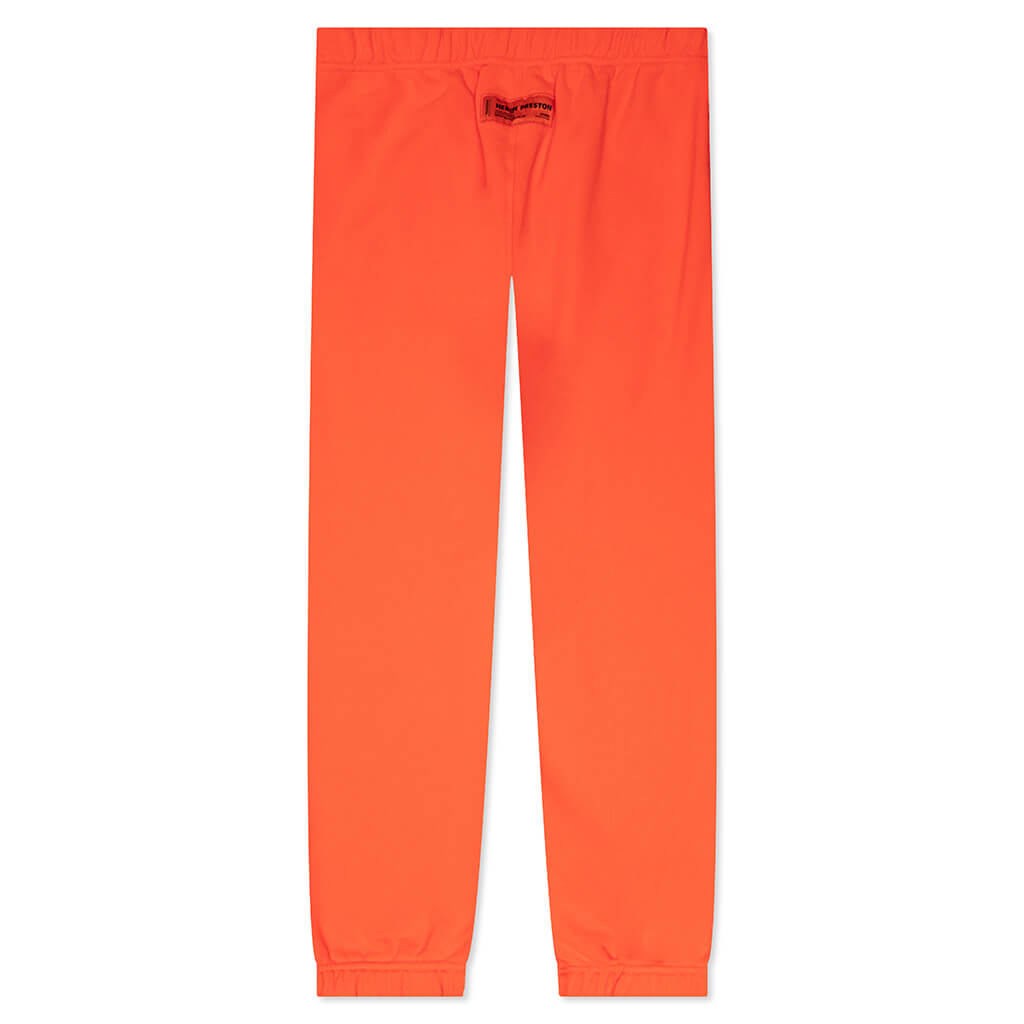CTNMB Sweatpants - Orange/White