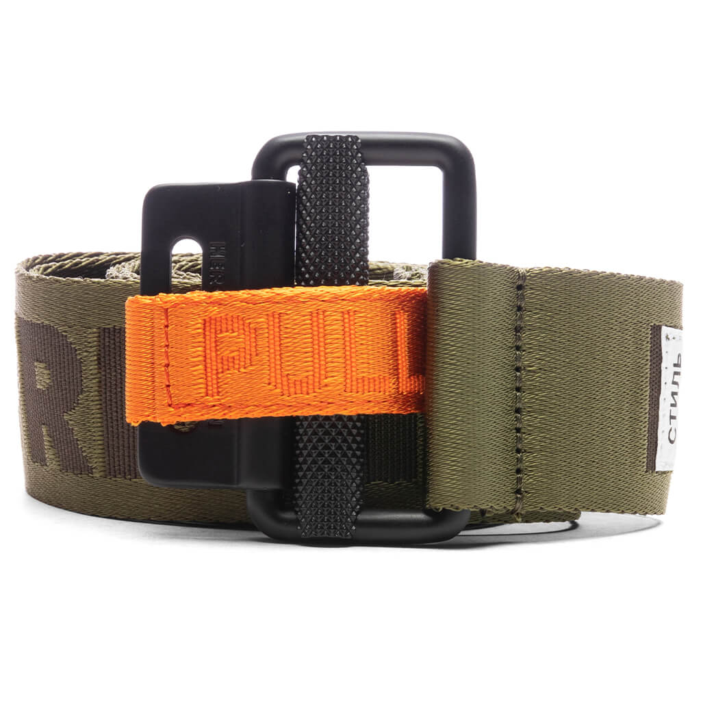 HP Tapebelt Classic Buckle - Military Green/Black