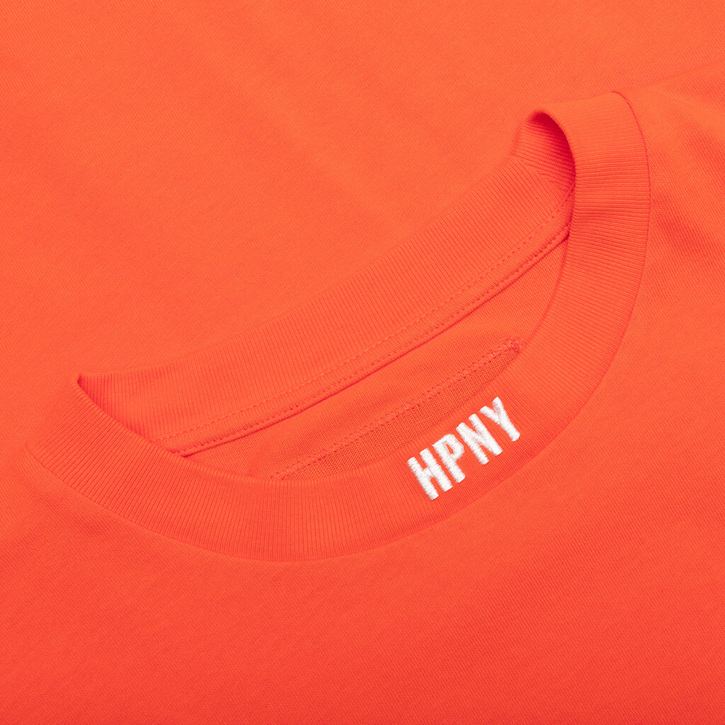 HPNY EMB S/S Tee - Orange/White, , large image number null