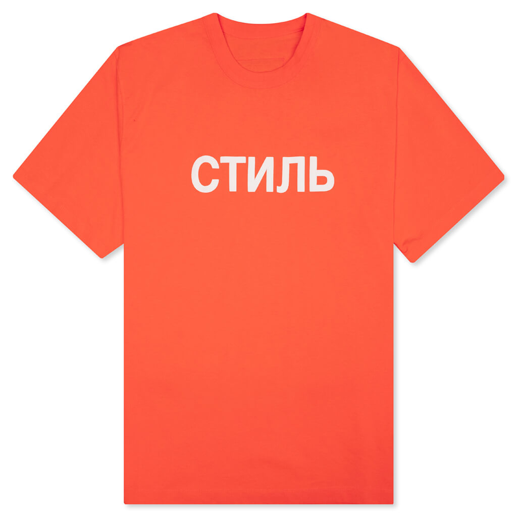 NF CTNMB S/S Tee - Orange/White