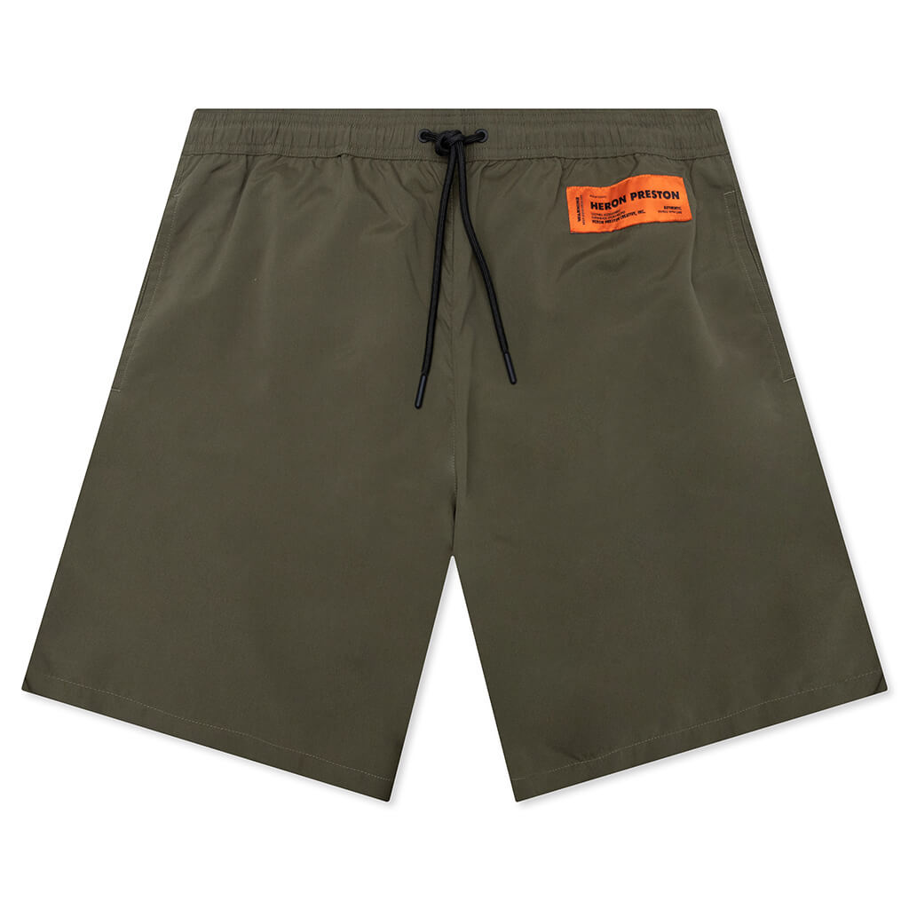 Nylon Swimshorts - Green/No Color