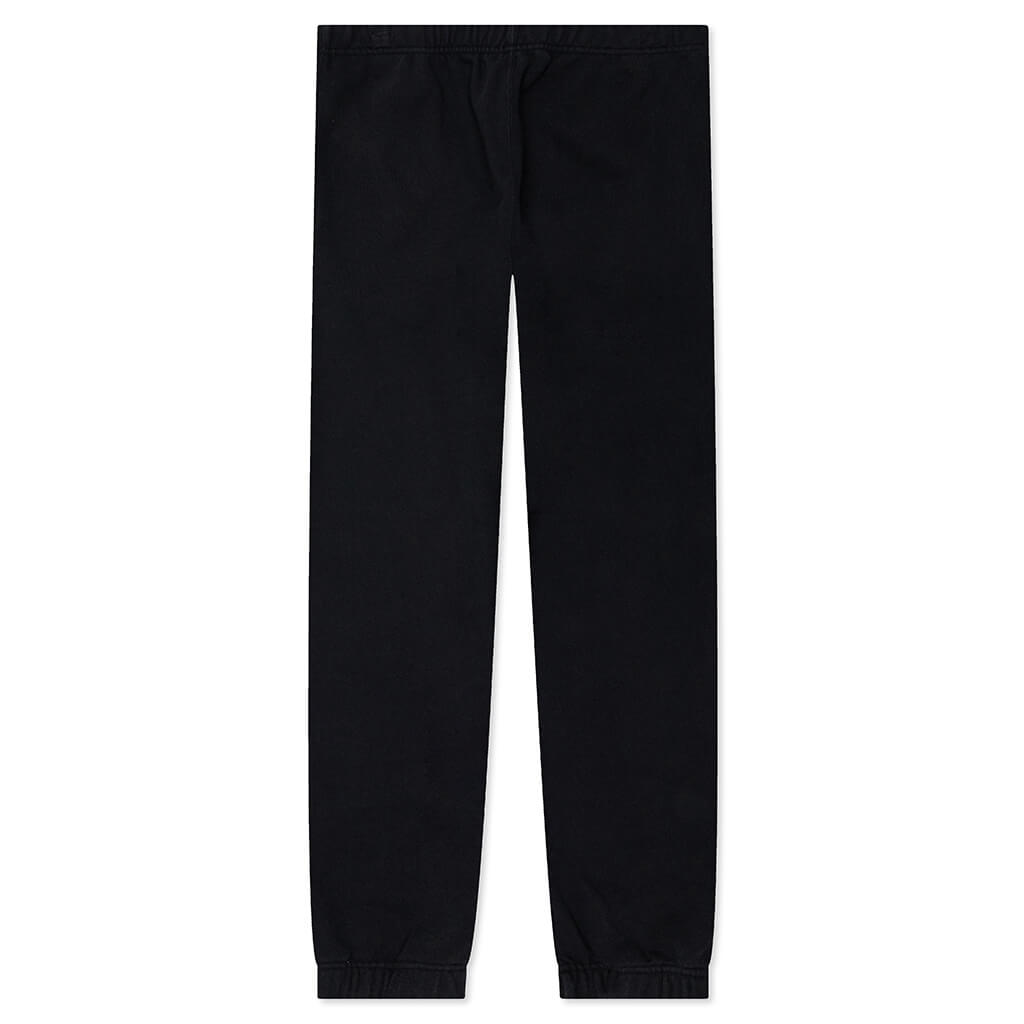 Plain Sweatpants CTNMB Vertic - Black/White