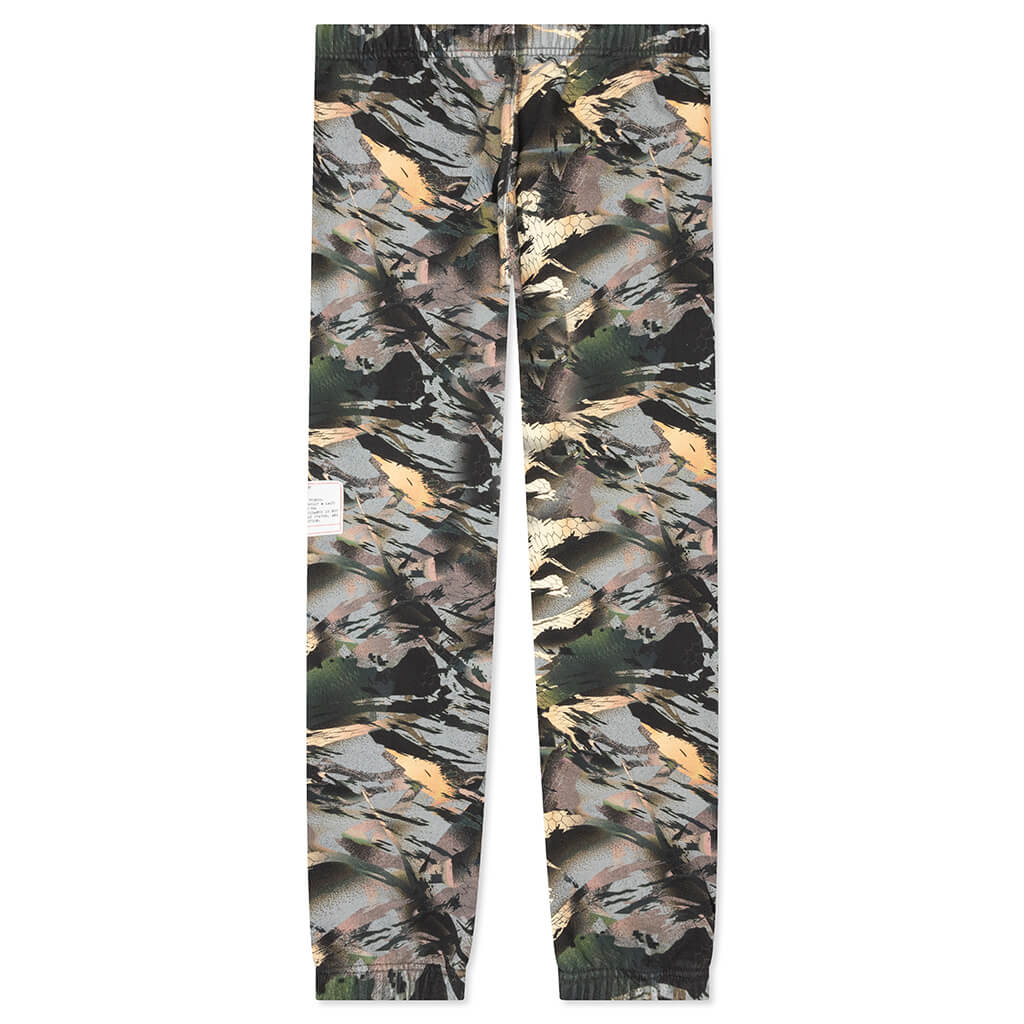 Plain Sweatpants Camo CTNMB - Camouflage Green, , large image number null