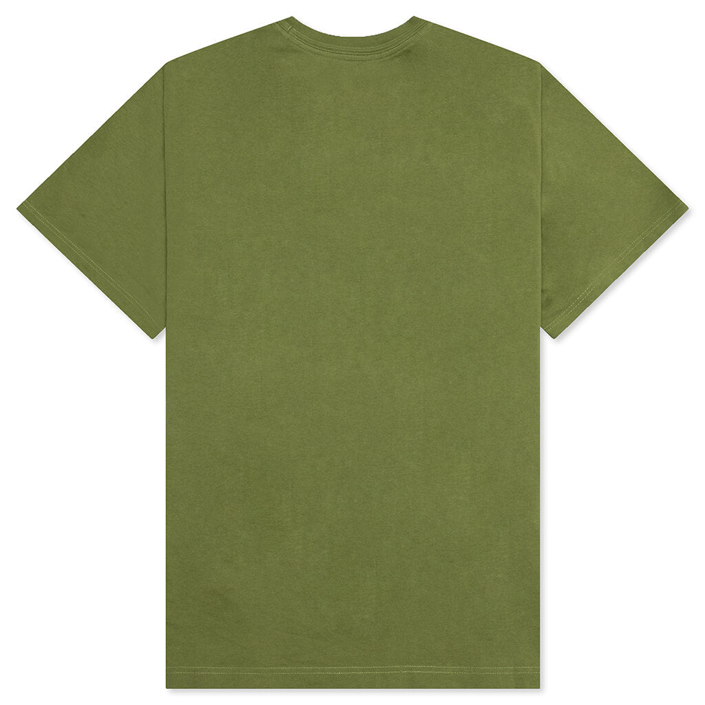 S/S Tee Reg CTNMB - Green/White