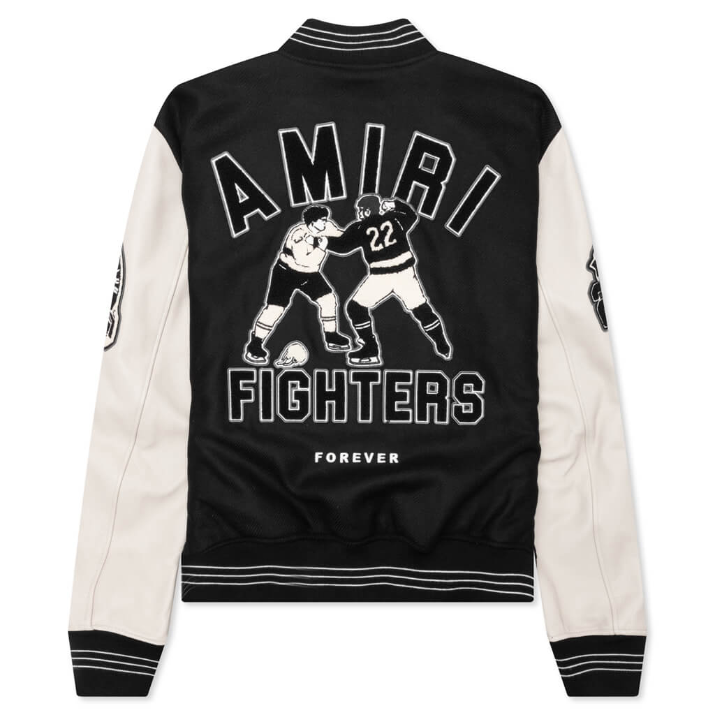 Hockey Varsity Bomber - Black, , large image number null