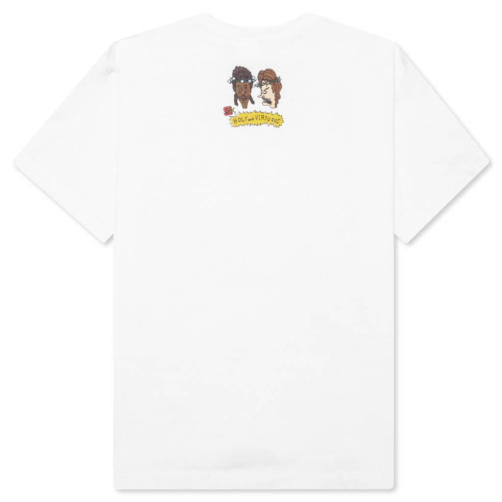 Holy and Virts S/S Tee - White