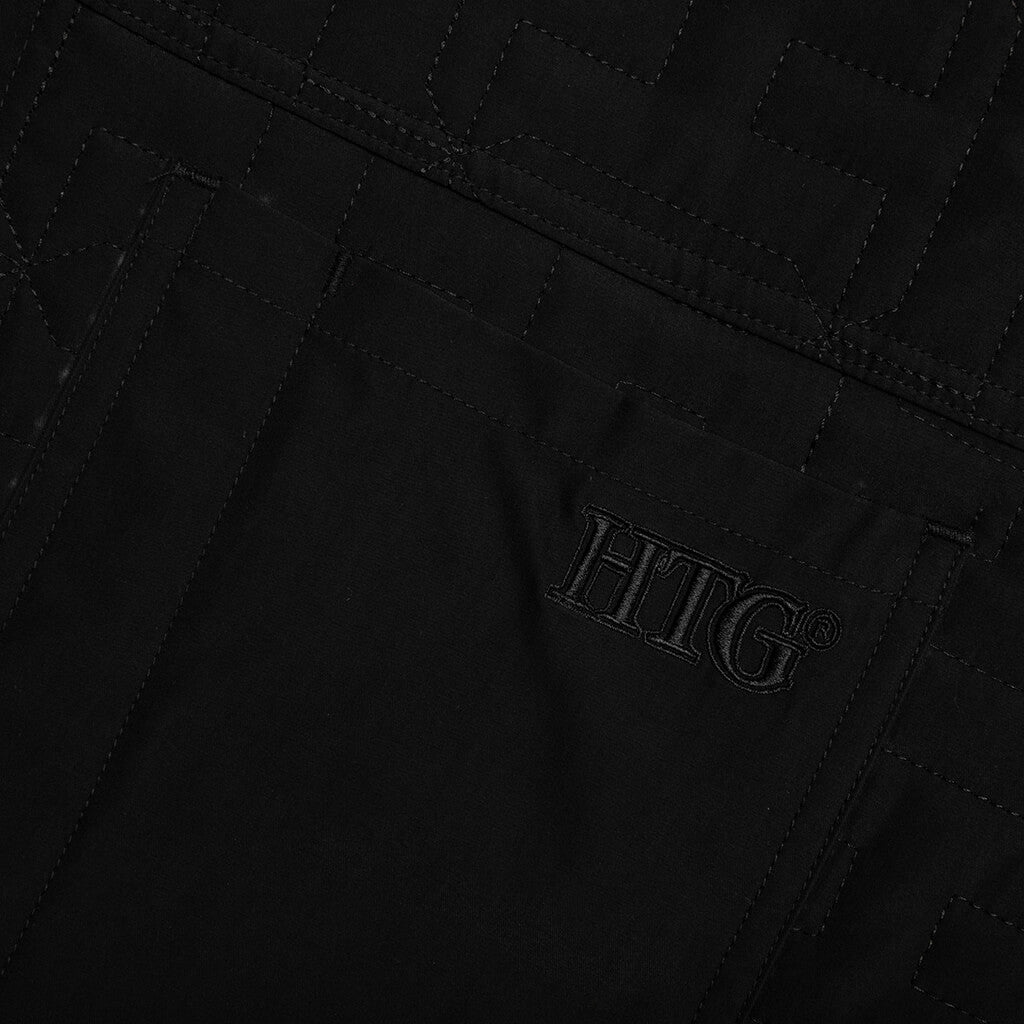 H Quilted Jacket - Black, , large image number null