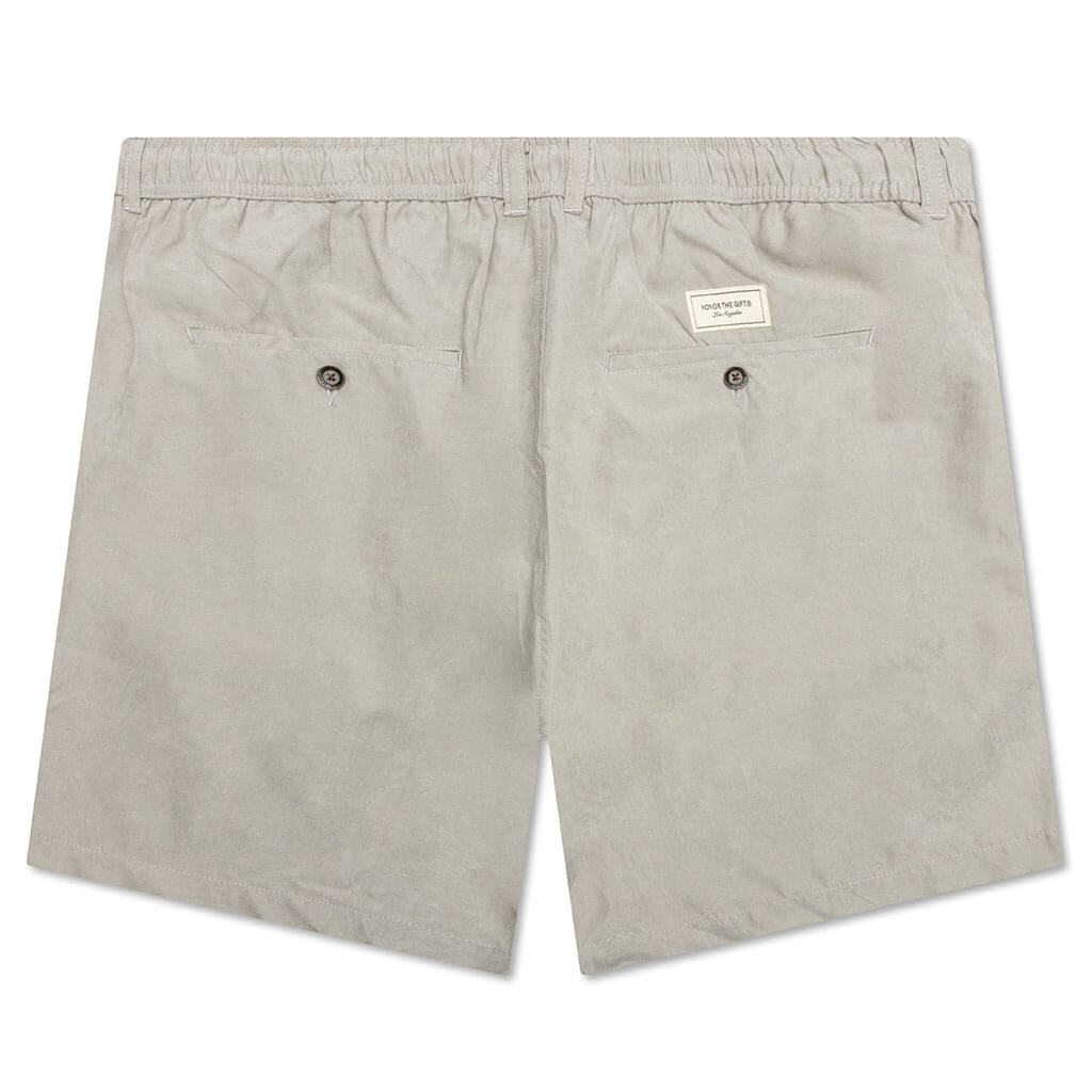 HTG Brand Poly Short - Grey