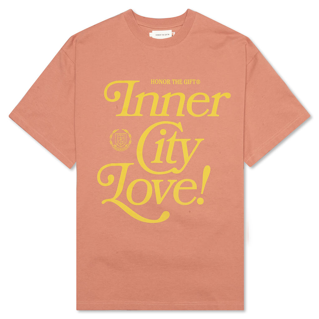 Honor The Gift Inner City Love S/S Tee - Terra Cotta