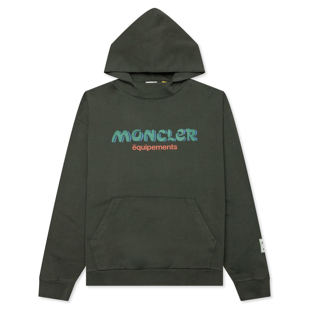 Moncler Genius x Salehe Bembury Logo Hoodie - Olive