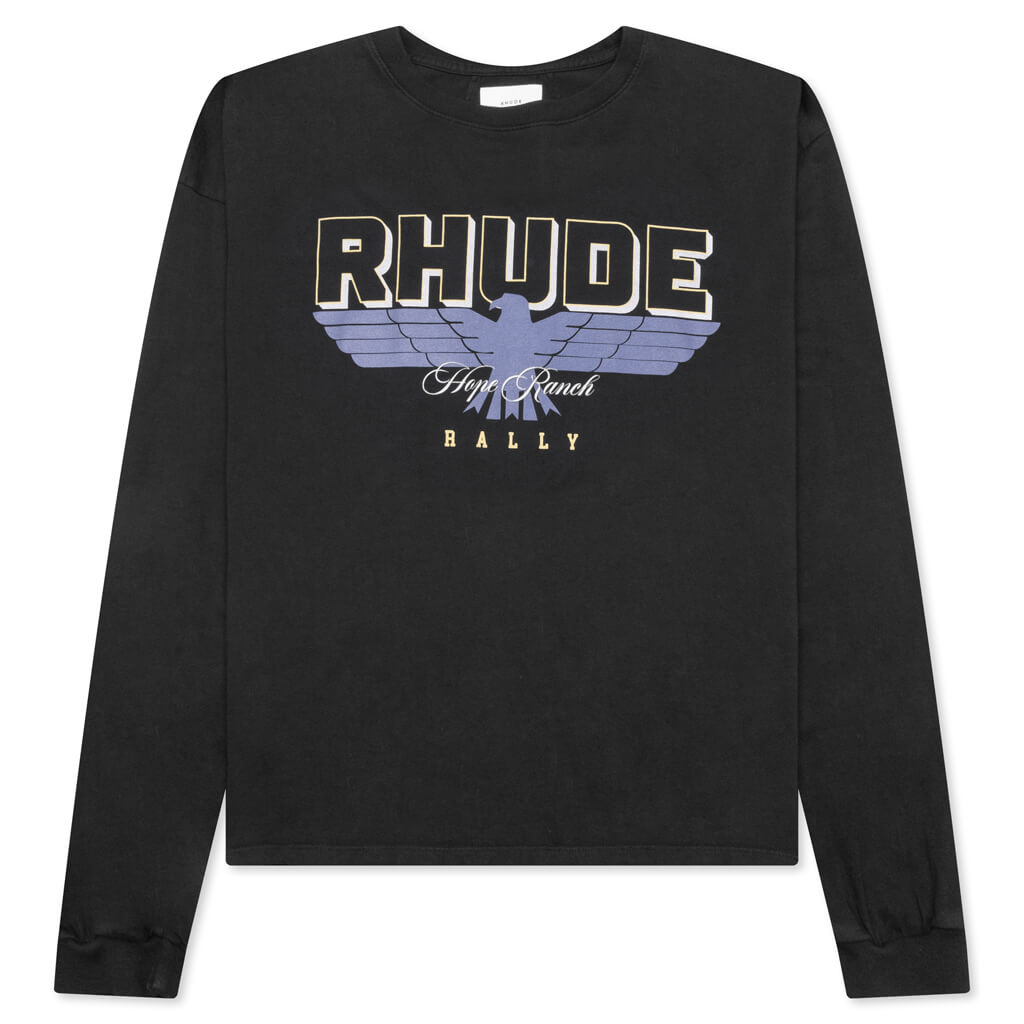 Hope Ranch L/S Tee - Vintage Black, , large image number null