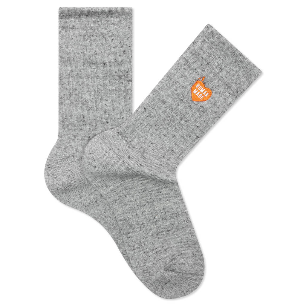 Pile Socks - Grey