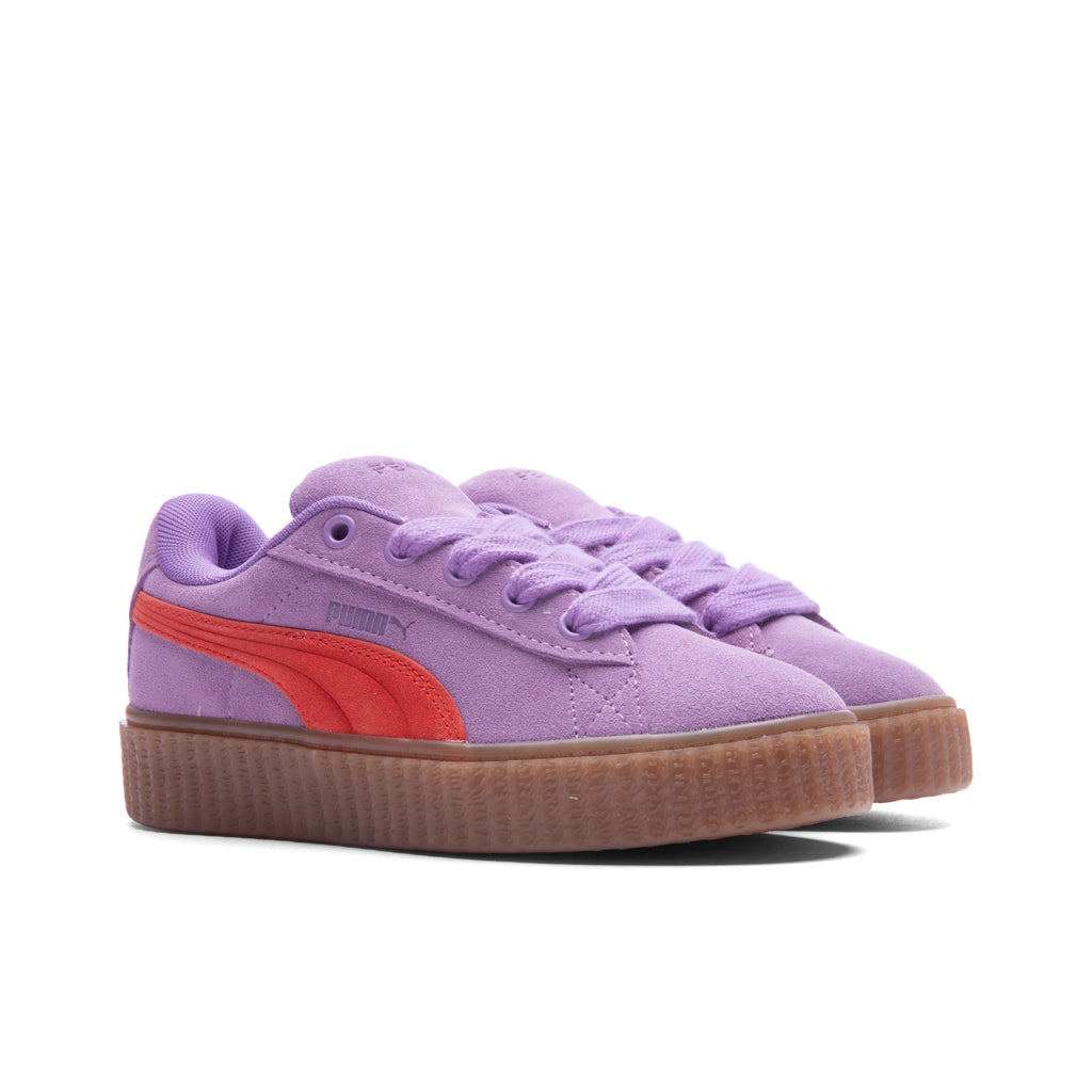 Puma x Fenty Creeper Phatty Little Kids' - Lavender Alert/Burnt Red/Gum, , large image number null