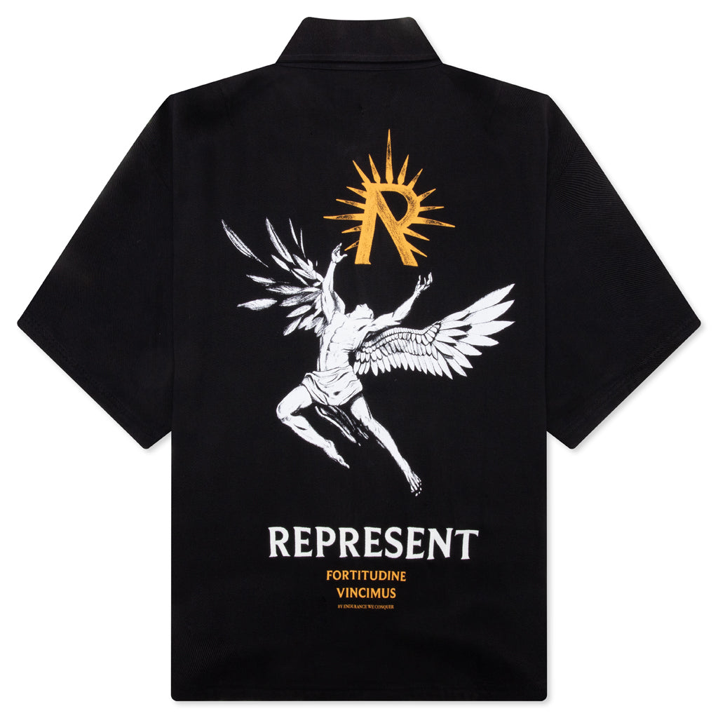 Icarus S/S Shirt - Black
